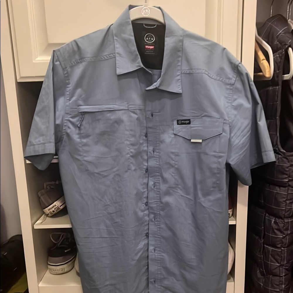 Wrangler Men's Blue Shirt